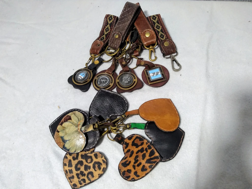 Accesorios de escritorio en cuero