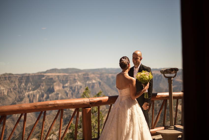 Boda en Barrancas del cobre/Boda destino en  Mexico / Bodas destino CUU / Posada mirador hotel barrancas del cobre