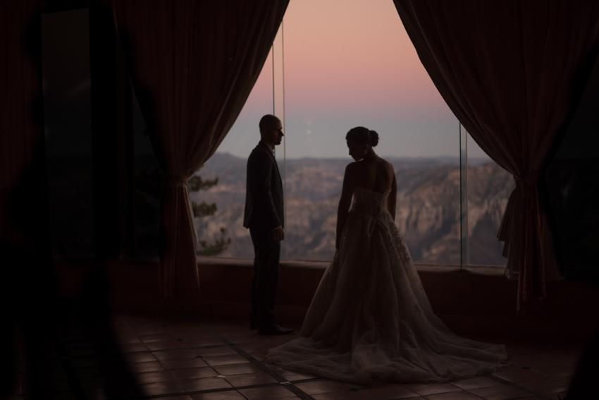 Boda en Barrancas del cobre/Boda destino en  Mexico / Bodas destino CUU / Posada Mirador hotel barrancas del cobre