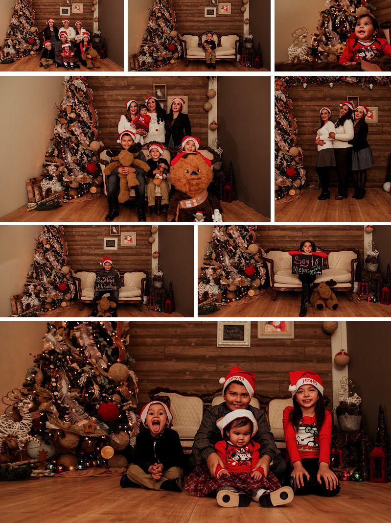 set navideño, set navideño en chihuahua, navidad, familia, fotos divertidas navideñas