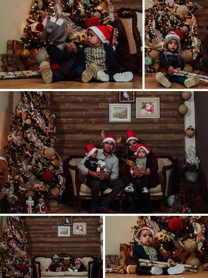 set navideño, set navideño en chihuahua, navidad, familia, fotos divertidas navideñas