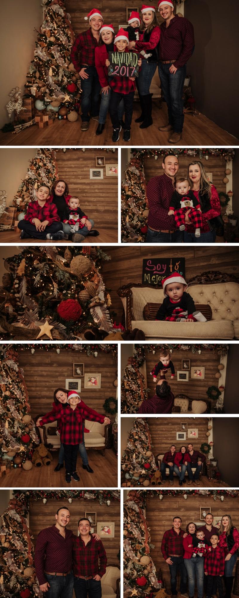 set navideño, set navideño en chihuahua, navidad, familia, fotos divertidas navideñas