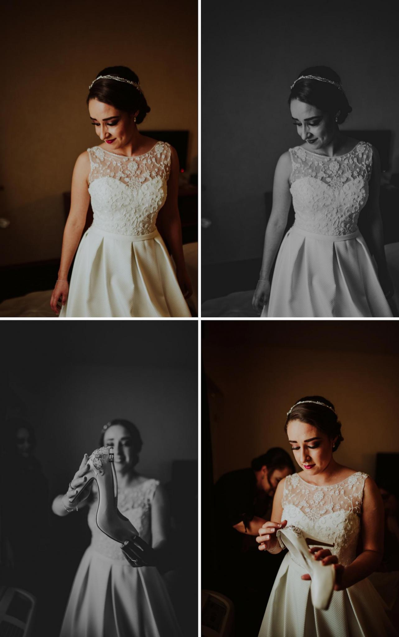 boda en delicias chihuahua, getting ready, momentos de la boda, madre e hija, zapatos de novia