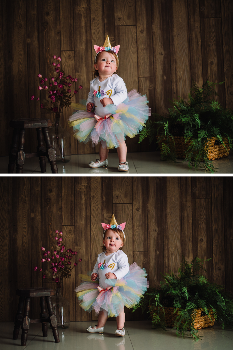 bebe, primer cumpleaños, smash cake unicornio