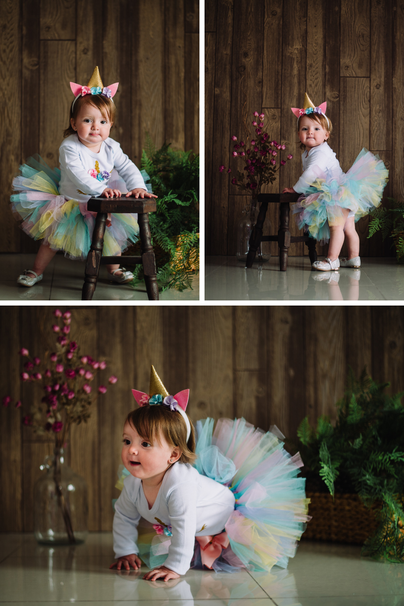 bebe, primer cumpleaños, smash cake unicornio