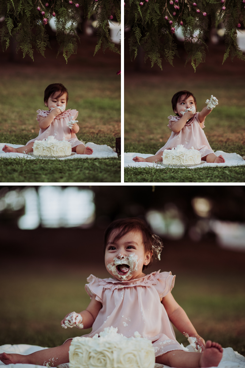 smash cake, cake smash, cake smash photography, baby girl