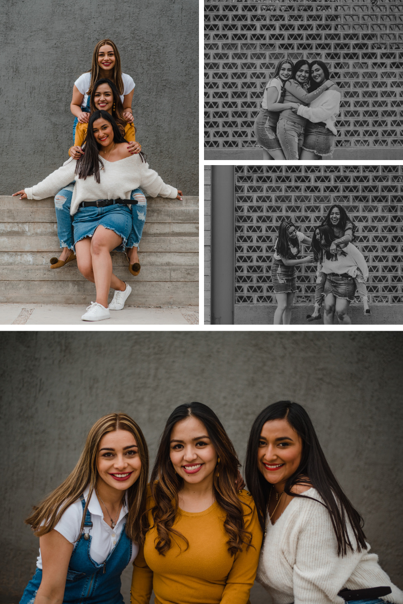 sesion de amigas, amistad, fotos diveridas
