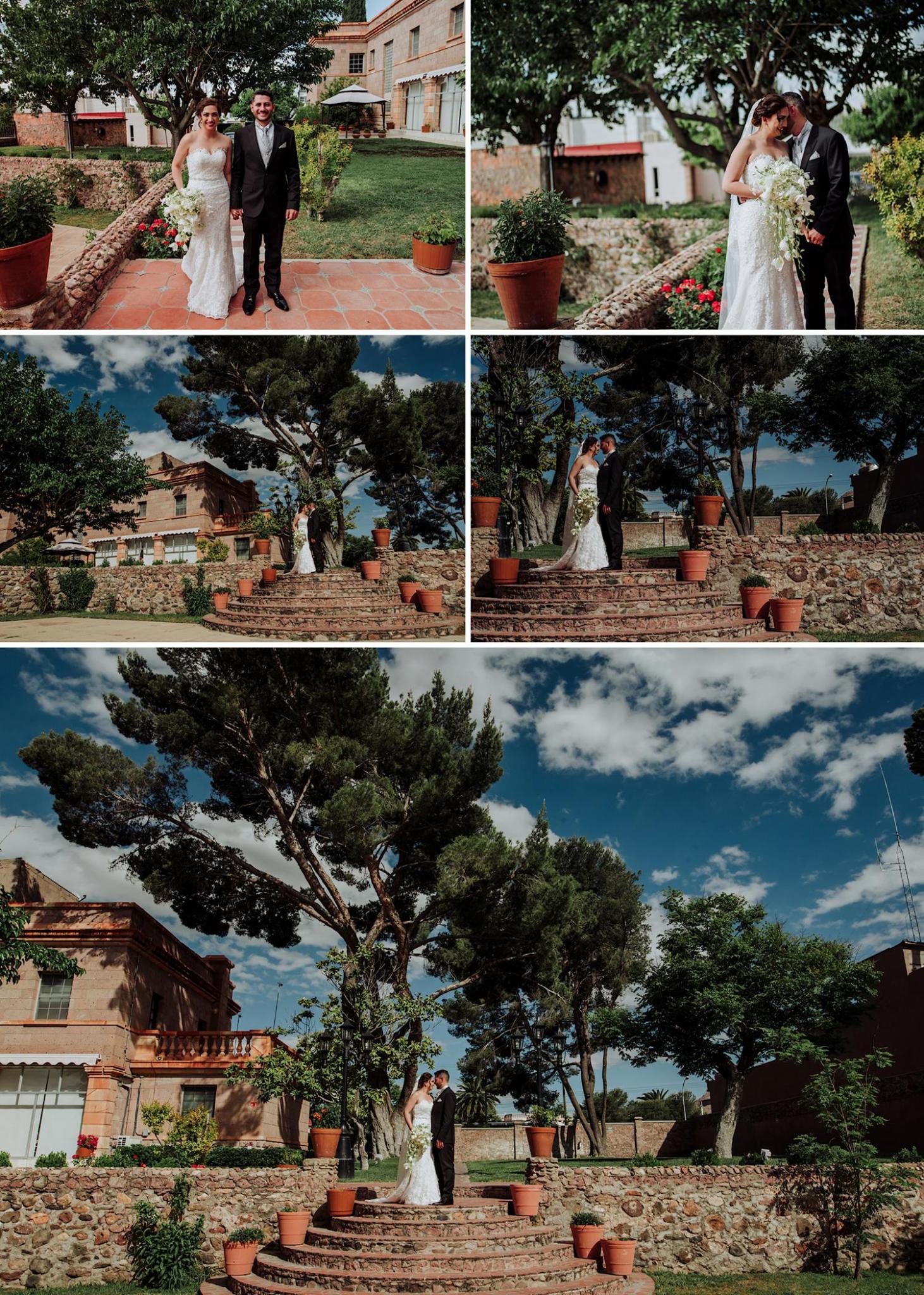 boda al aire libre, boda en jardin, boda en chihuahua, novios