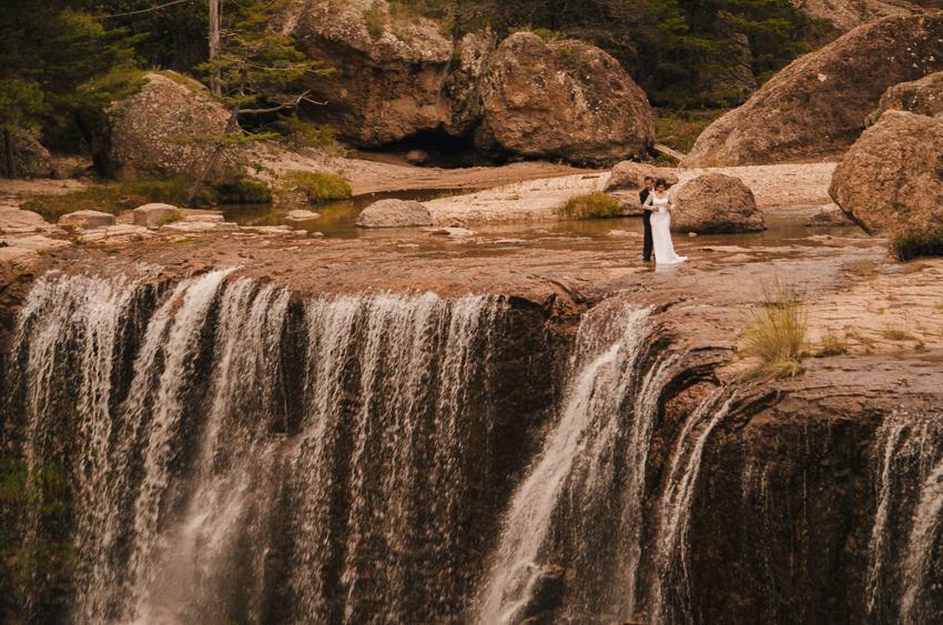 Postboda en barrancas del cobre creel , cusarare, arareko, divisadero.