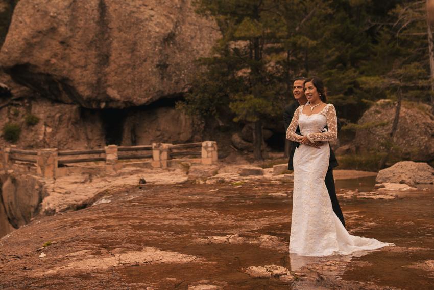 Postboda en barrancas del cobre creel , cusarare, arareko, divisadero.