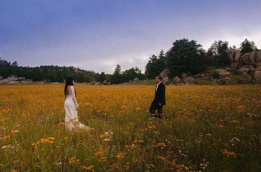 Postboda en barrancas del cobre creel , cusarare, arareko, divisadero.
