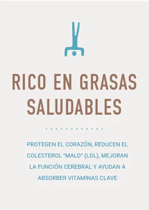RICO EN GRASAS SALUDABLES