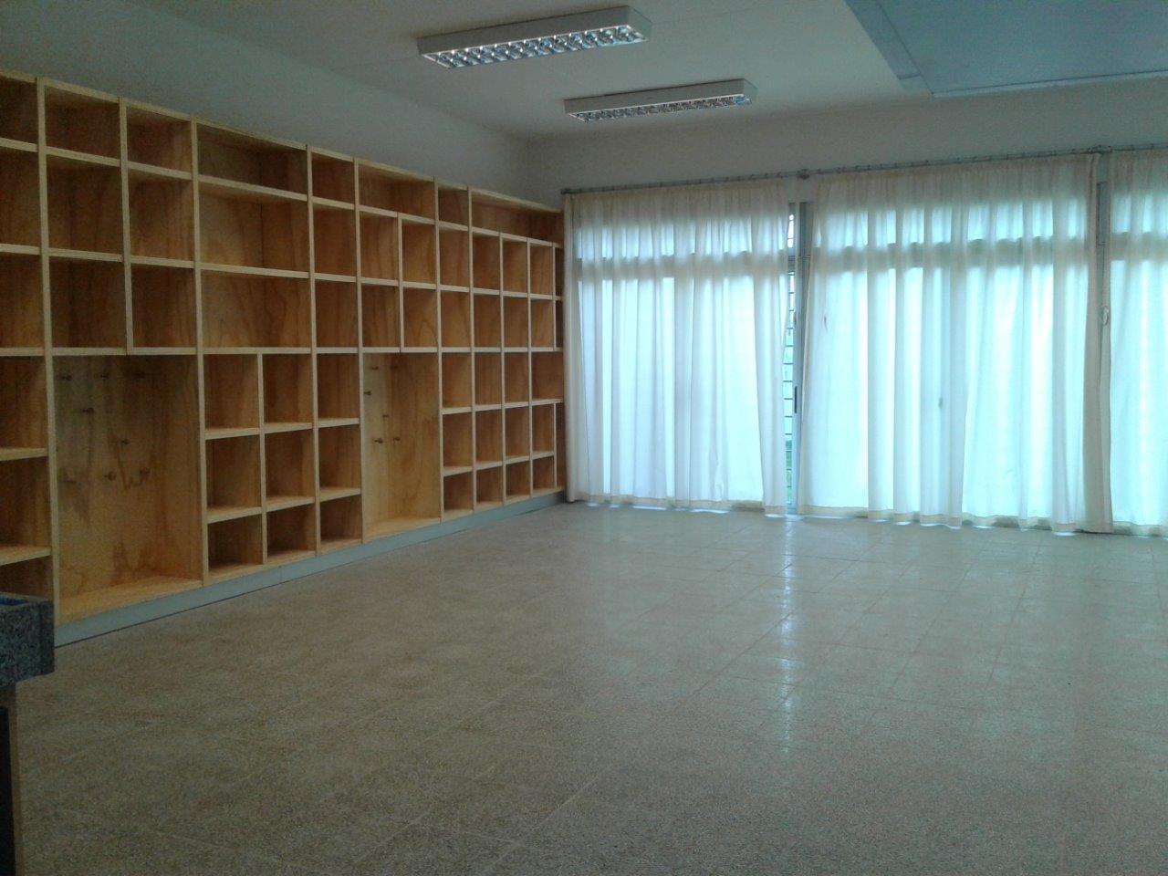 Vista interior de aula