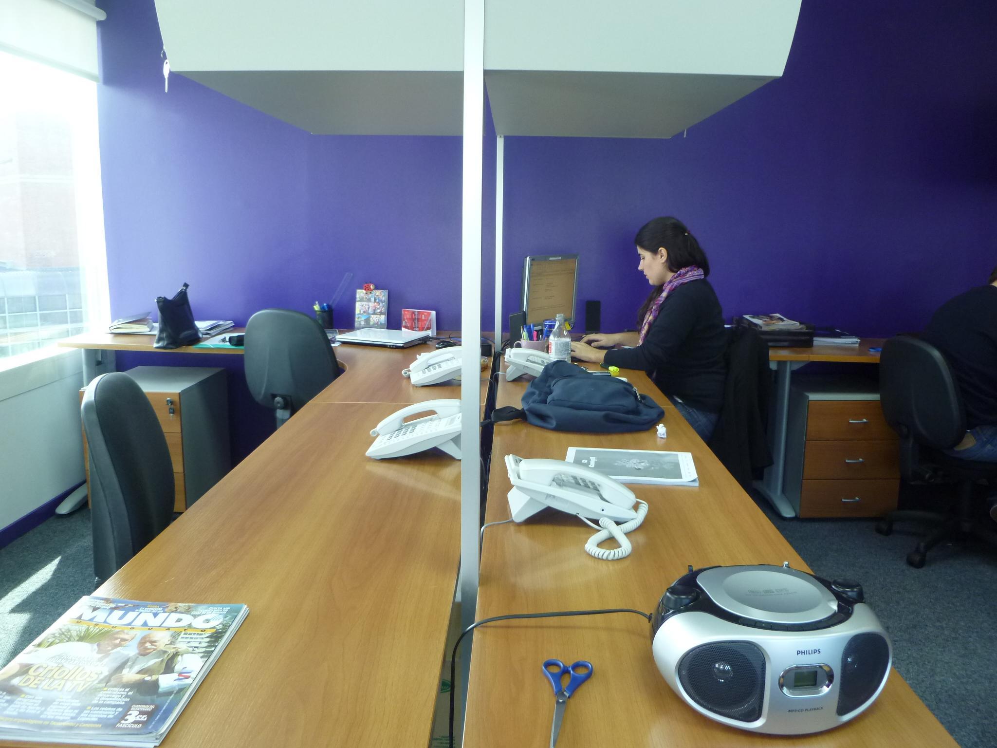 Layout puesto de oficinas