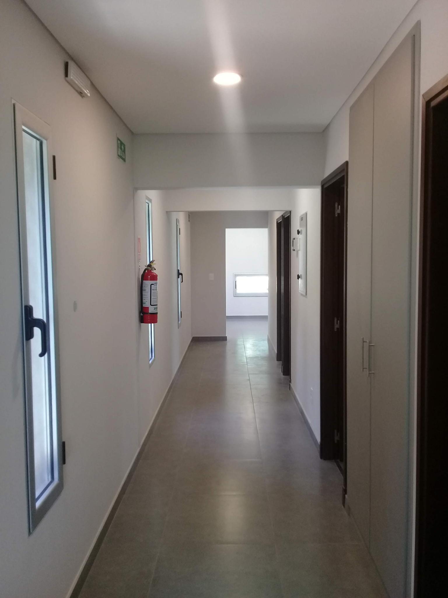 Vista pasillo de habitaciones
