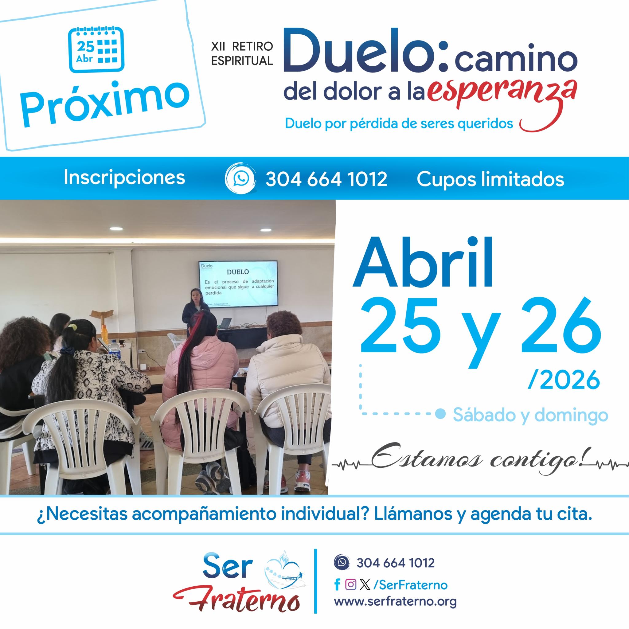 Acompañamiento profesional a personas que viven perdida de un ser querido