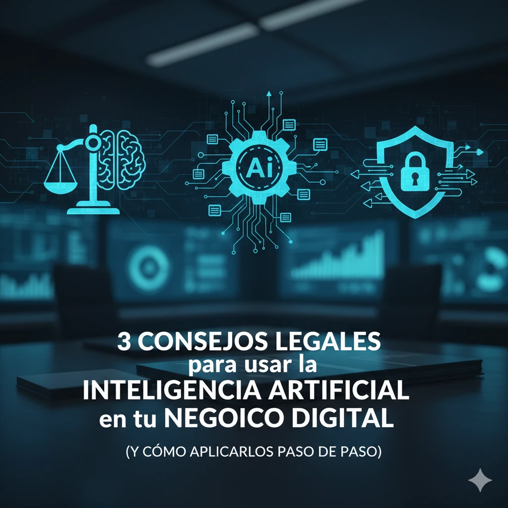 “3 Consejos legales para usar Inteligencia Artificial en negocios digitales en LATAM | Guía paso a paso”