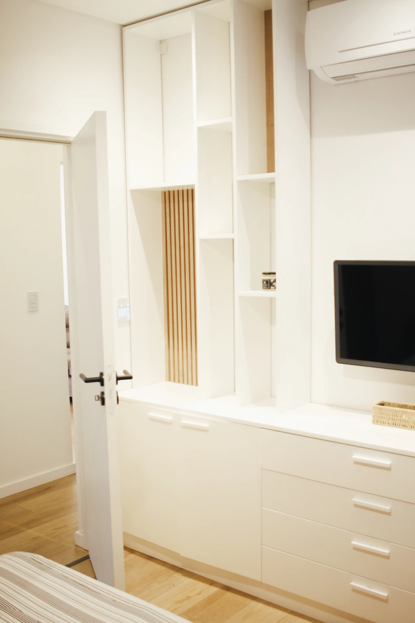 diseño de mueble en habitación