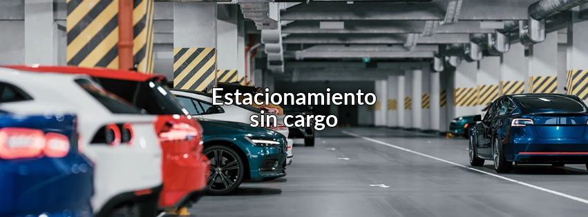 ¡Estacionamiento sin cargo!