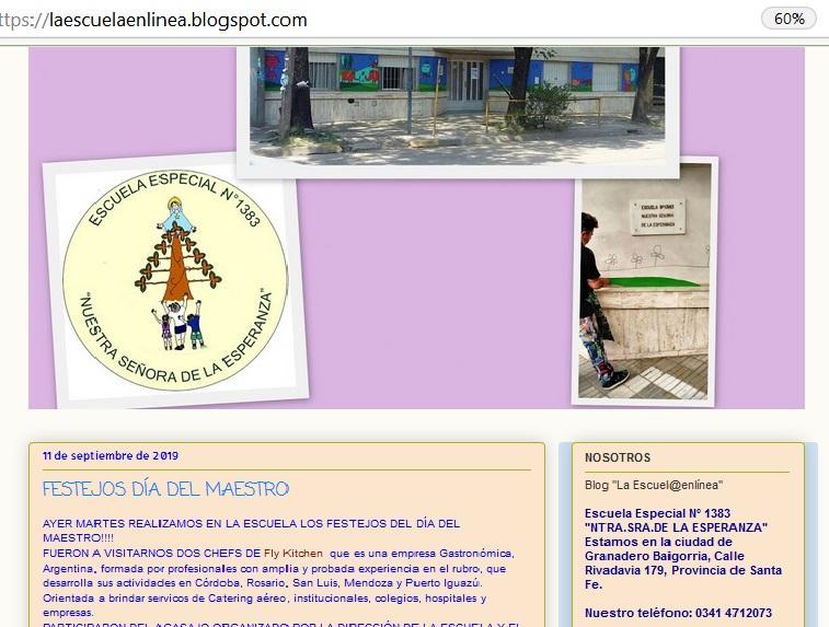 BLOG DE LA ESCUELA