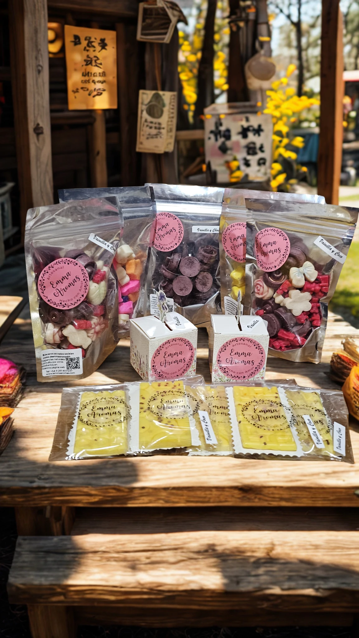 Wax melts perfumados
