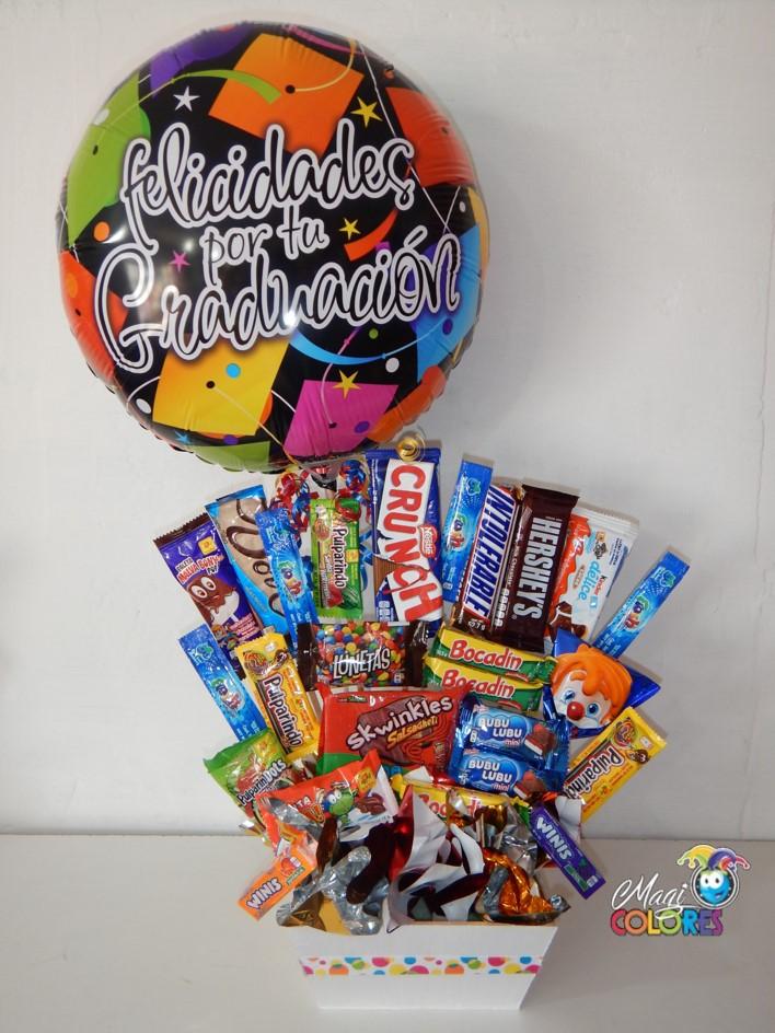 Arreglos de Graduación con Dulces