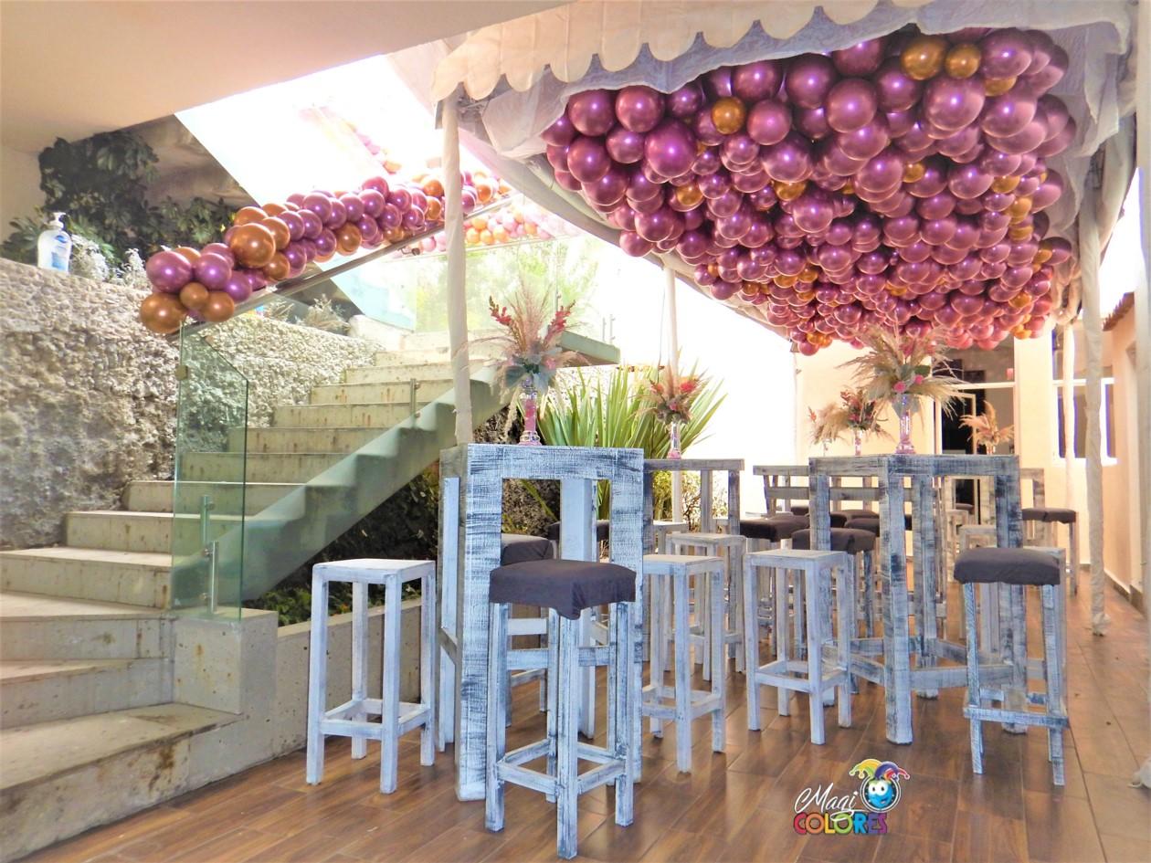 Globos para Techo con Globos Orgánicos