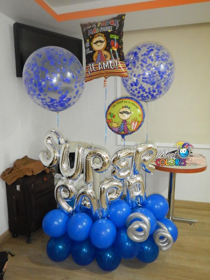Arreglo Gigante con Globos Día del Padre