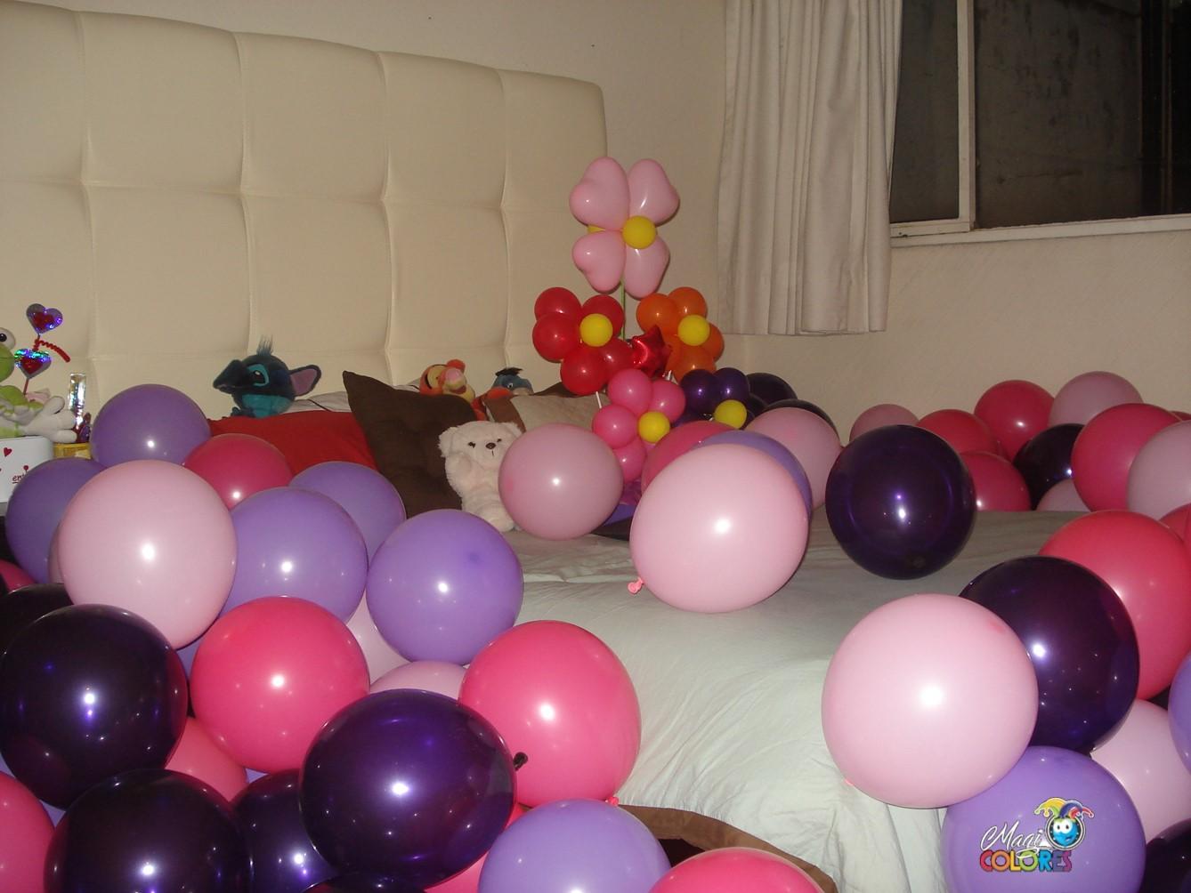 Rellenado de Cuartos con Globos