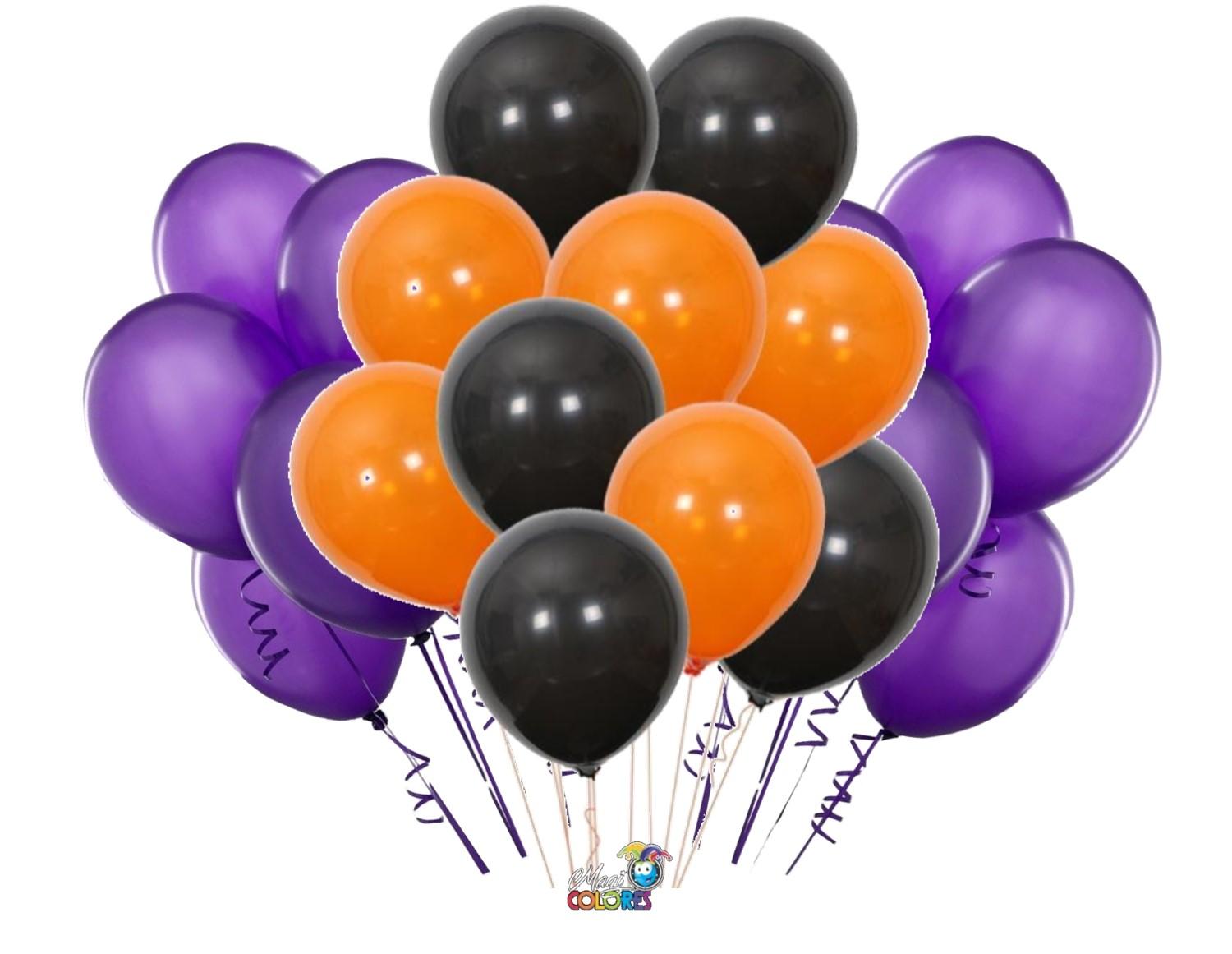 Globos con Helio para Halloween
