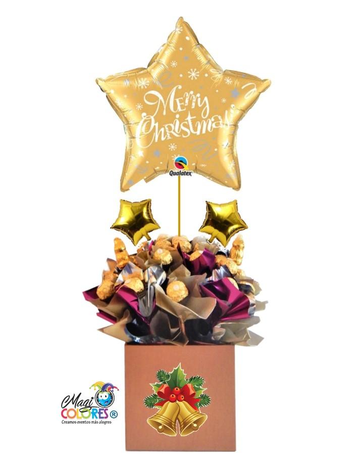 Arreglos de chocolates para navidad