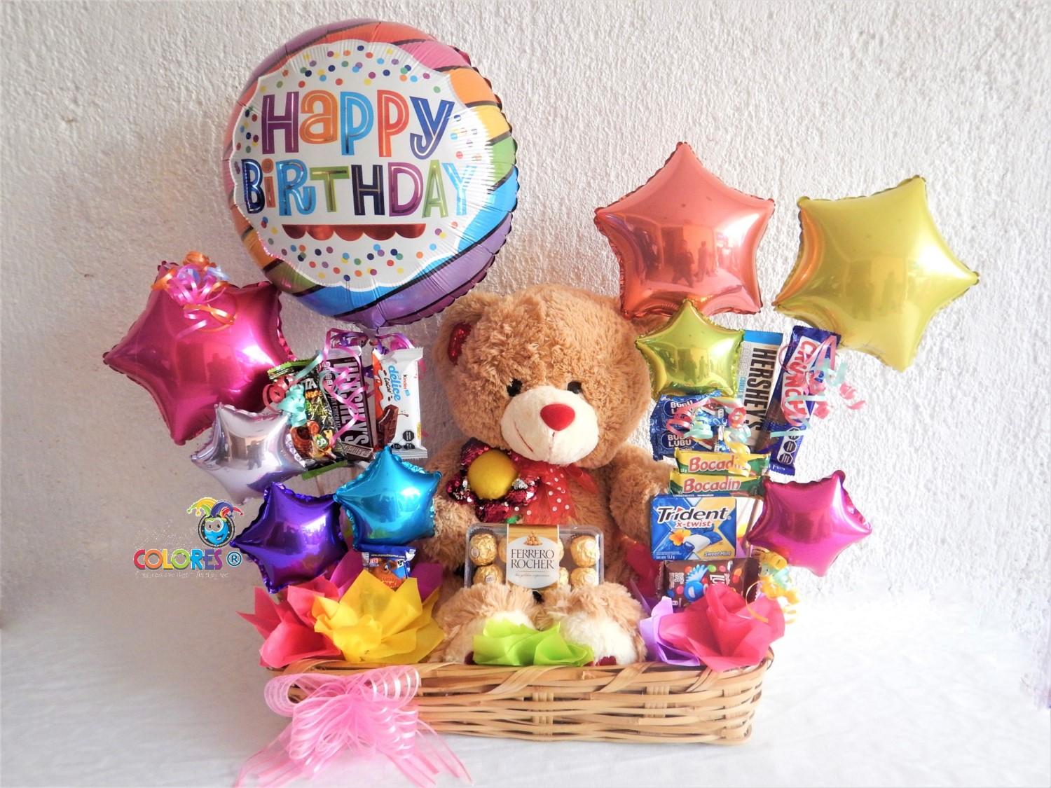 Arreglos de Cumpleaños con Peluche
