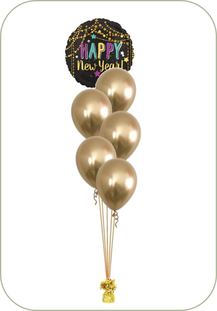 Globos para Año Nuevo