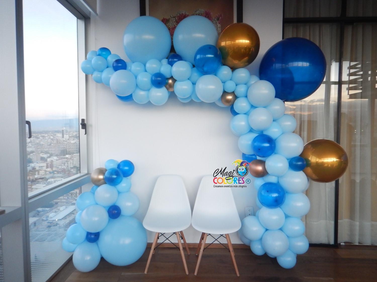 Decoración Orgánica con Globos