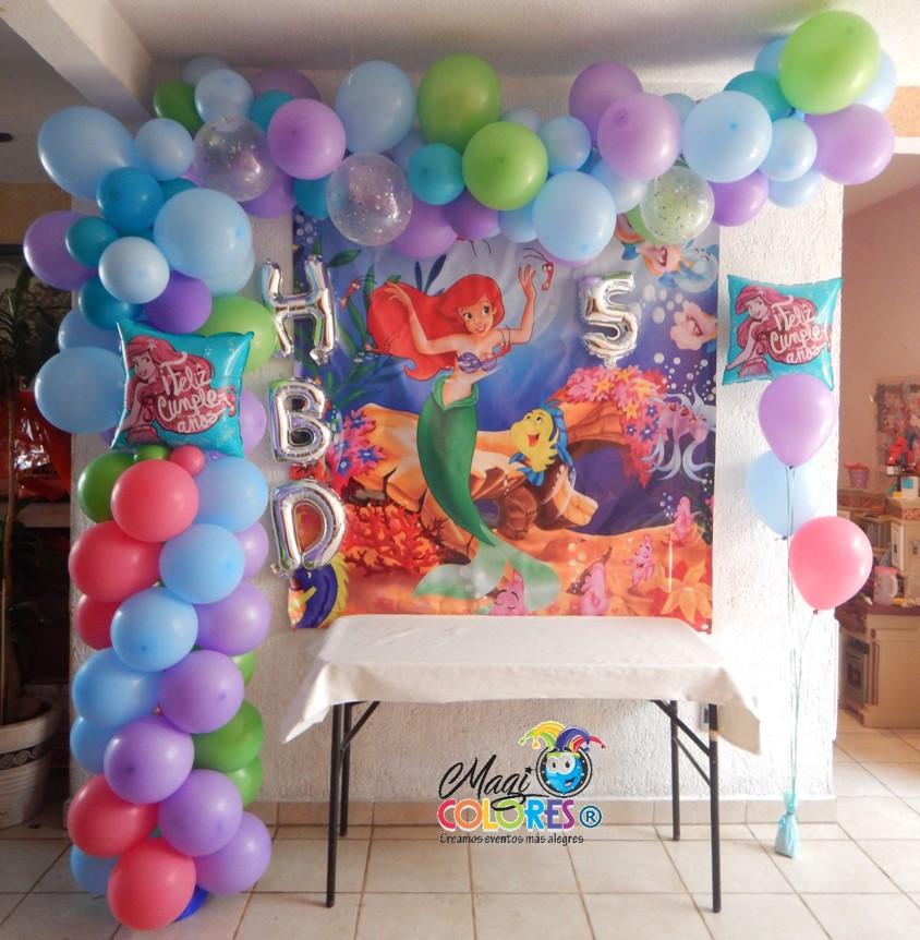 Paquete de Cumpleaños Temático con Globos