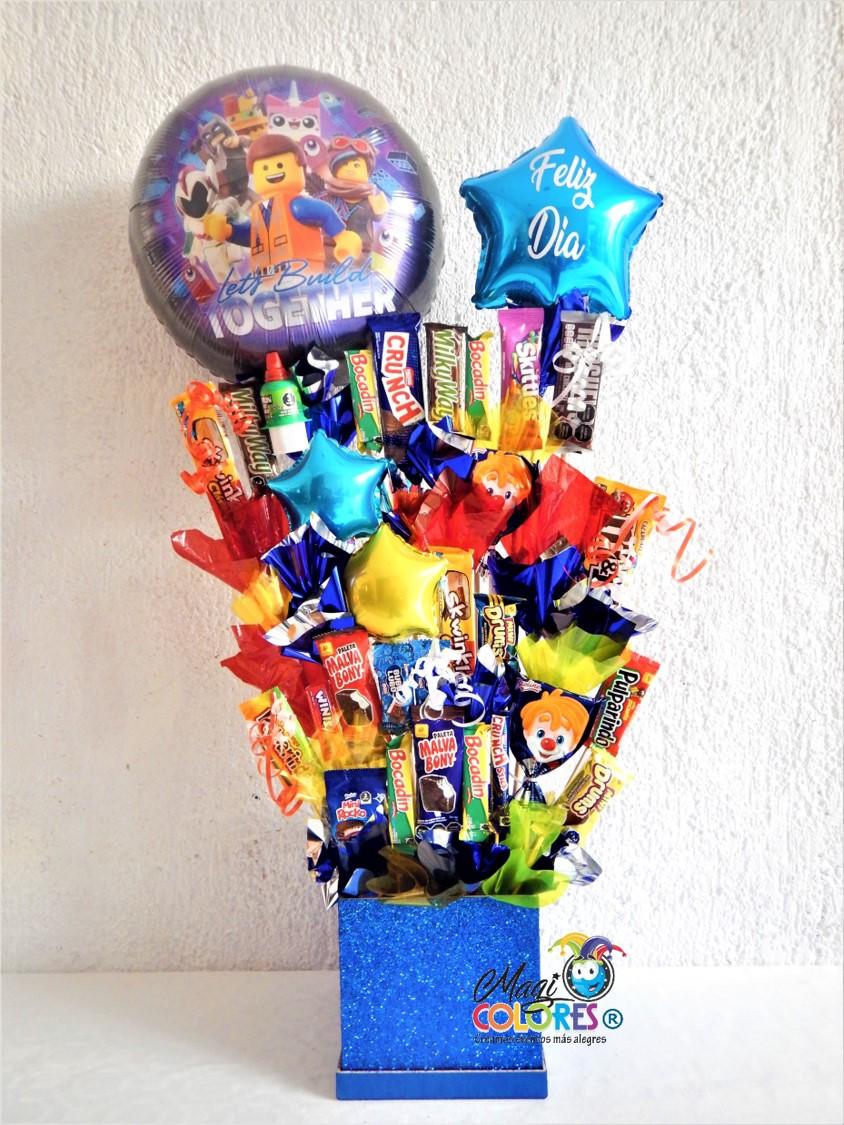 Arreglo de Dulces para Día del Niño