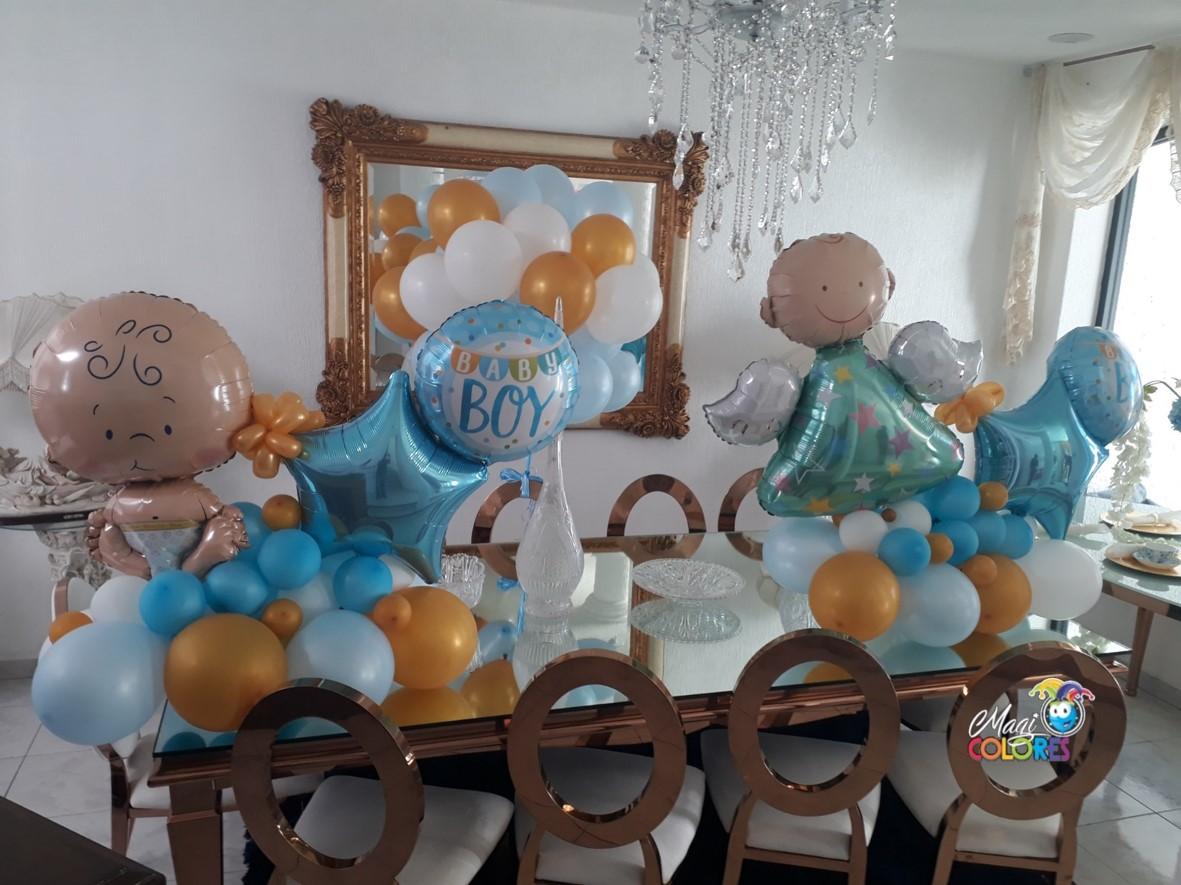 Arreglo Revelación con Globos Bebé