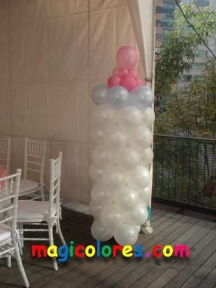 Mamila con globos