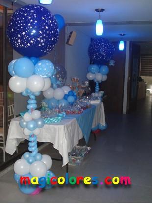 Columna con globos Baby Shower