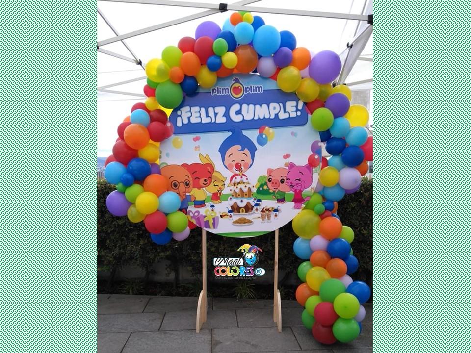 Decoración Orgánica con Globos