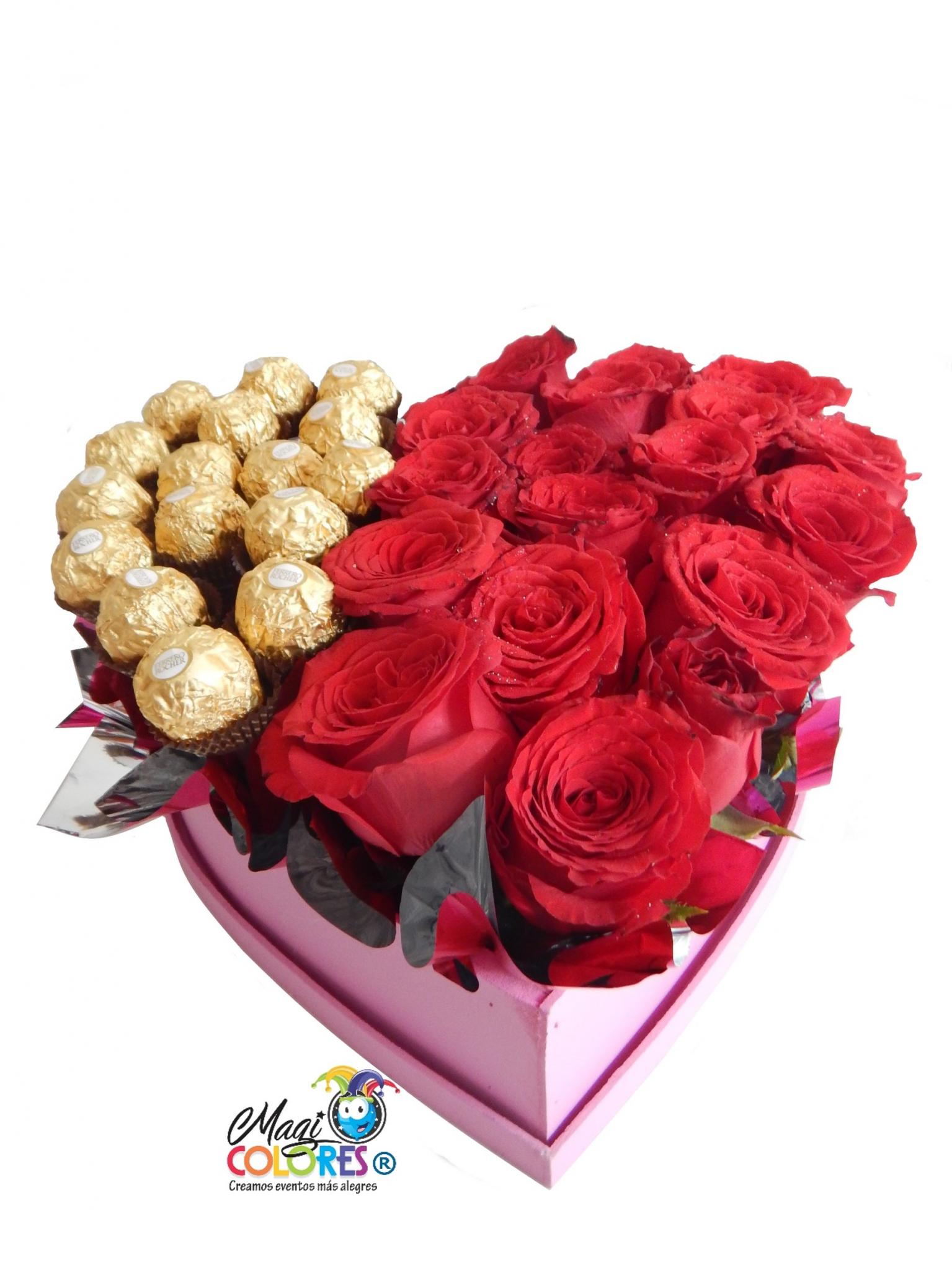 Arreglos de Chocolates y Floresaños