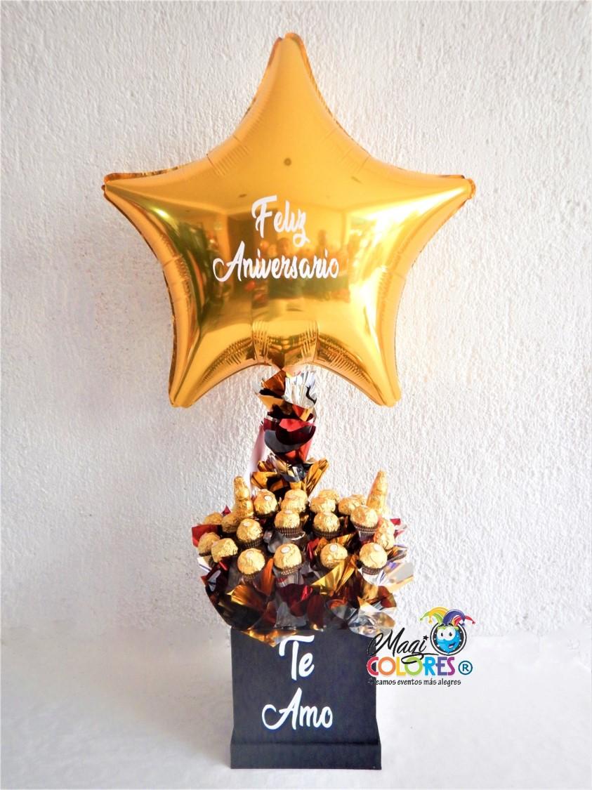 Arreglos de chocolates Ferrero