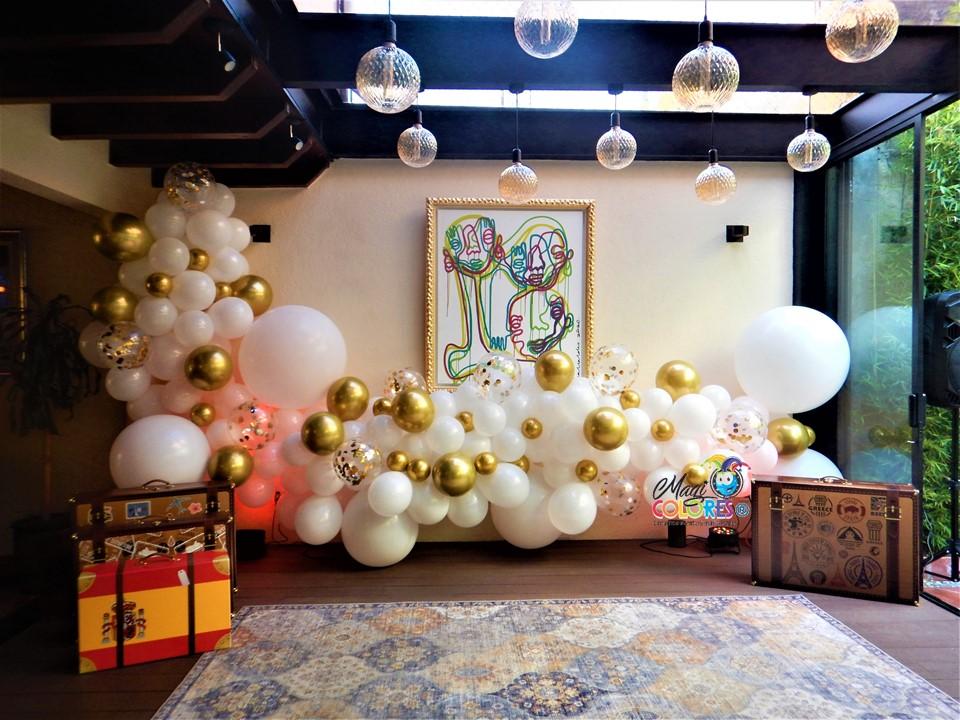 Decoración Orgánica con Globos
