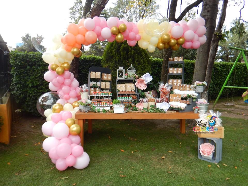 Decoración Orgánica con Globos