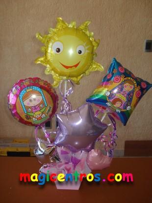 Globos metálicos para comunión