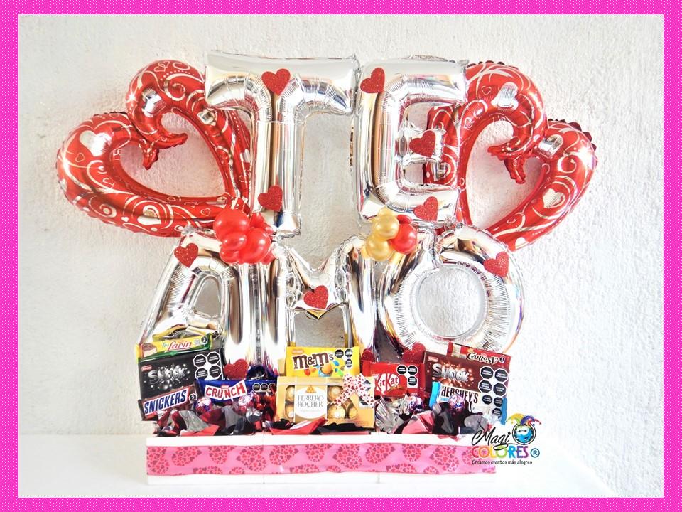 Arreglos con chocolates