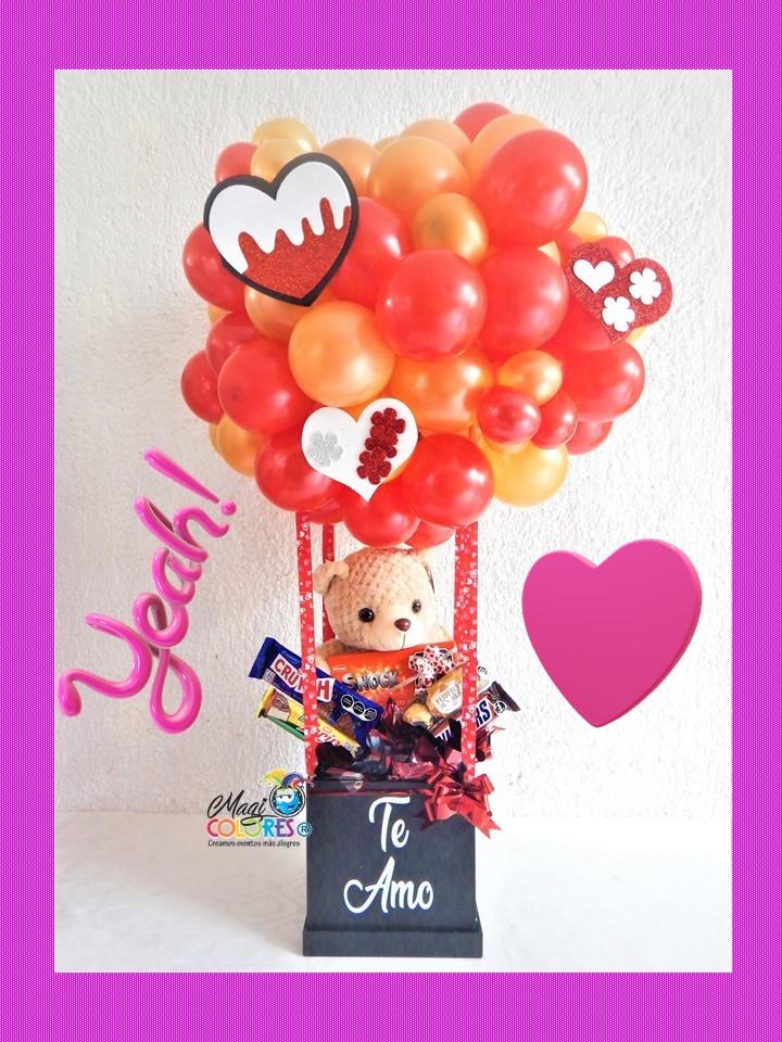 Arreglo con peluches
