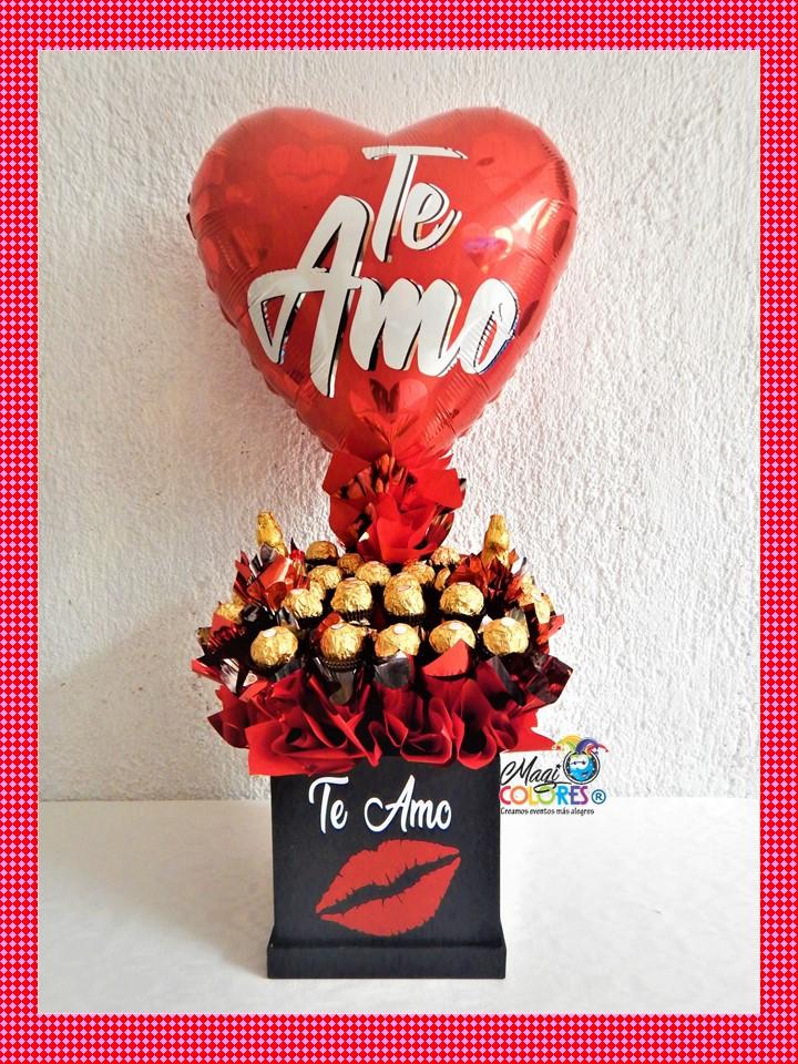 Arreglo de chocolates San Valentin