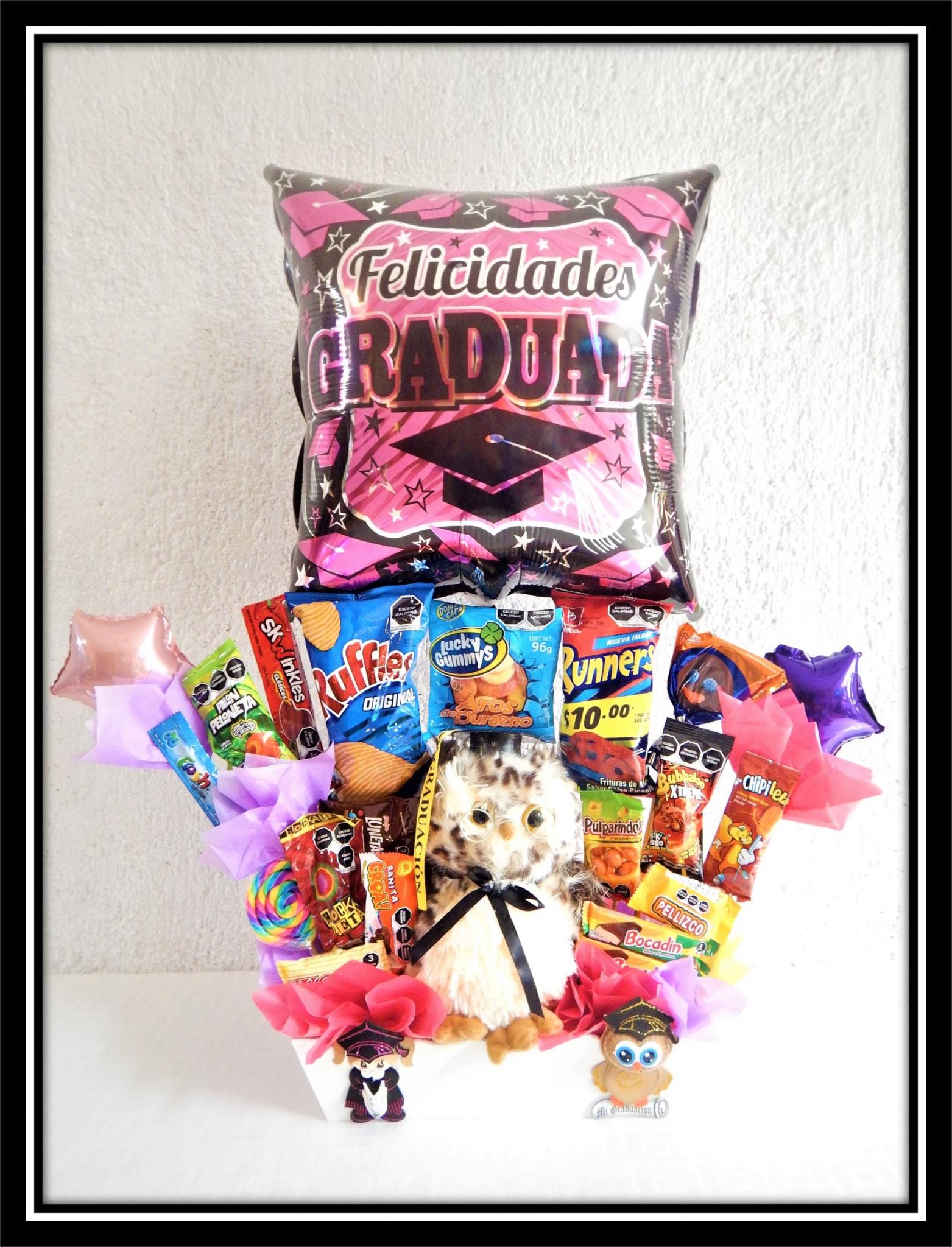 Arreglos de Graduación con Peluche
