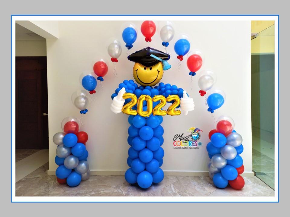 Globos con helio graduación